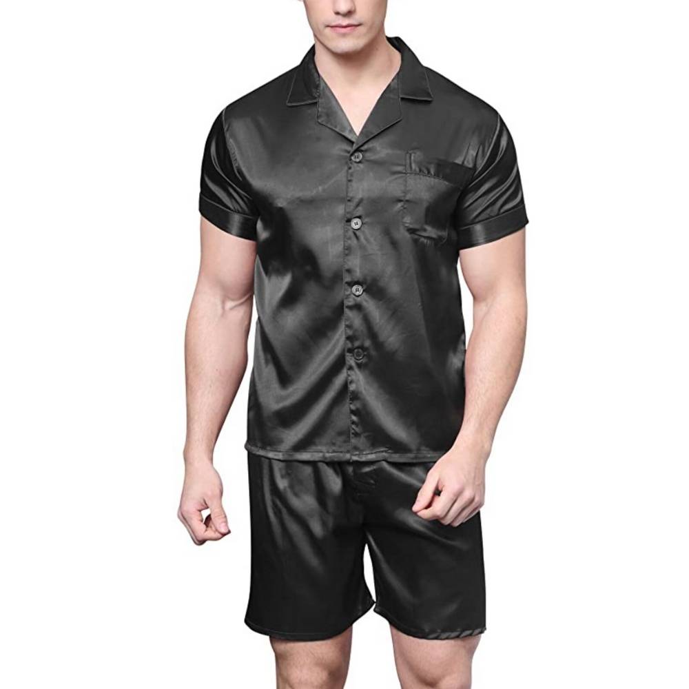 Mens Satin Pyjamas Set: image 4
