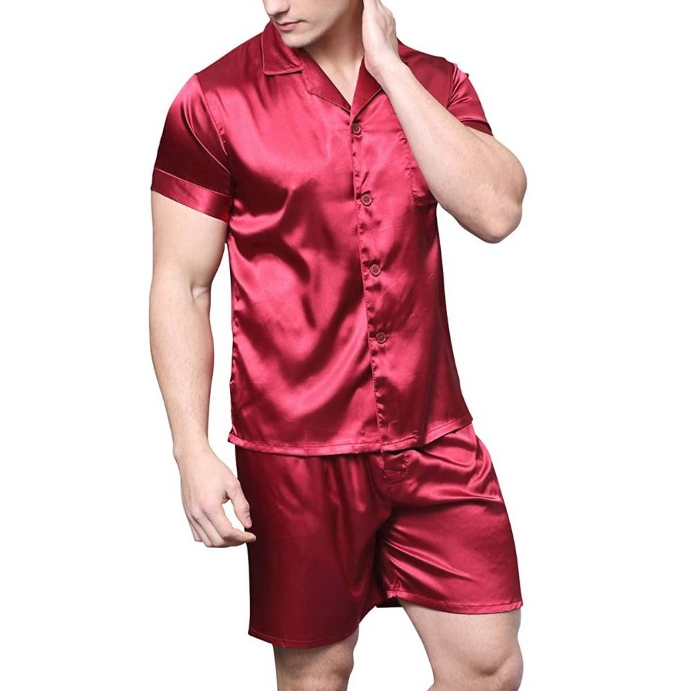 Mens Satin Pyjamas Set: image 6